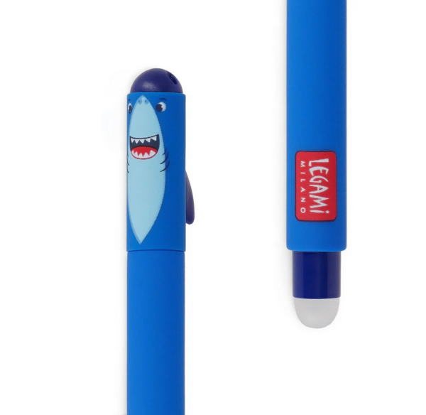 Legami - Löschbarer Gelstift - Erasable Pen - Hai – Bild 3