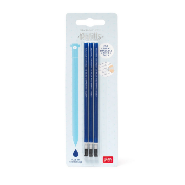 Legami - Ersatzmine für löschbaren Gelstift - Erasable Pen - Blau – Bild 2