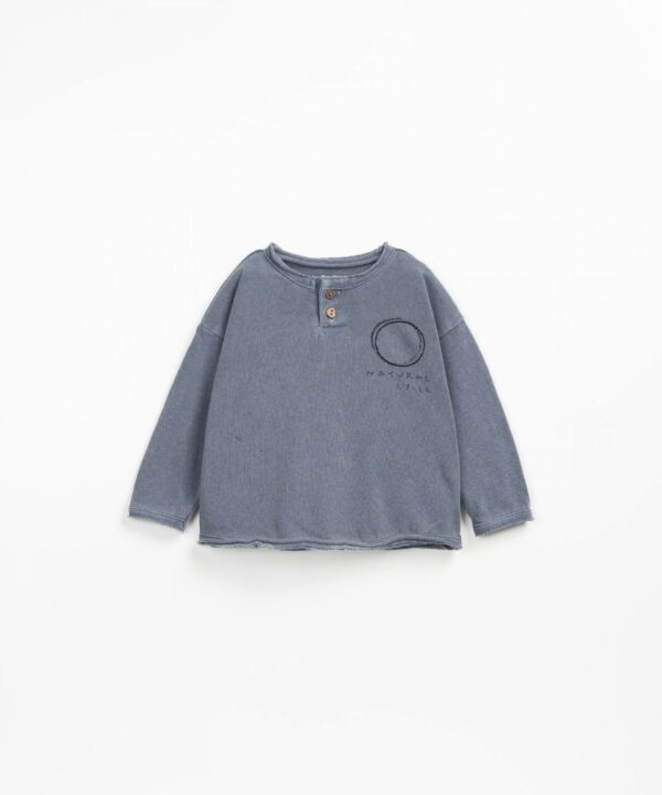 PLAY UP - T-shirt - blau/grau | Wooden Memories