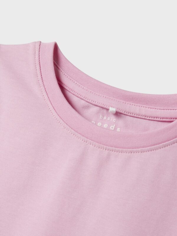 Name It - T-Shirt - Basic - Rosa – Bild 3