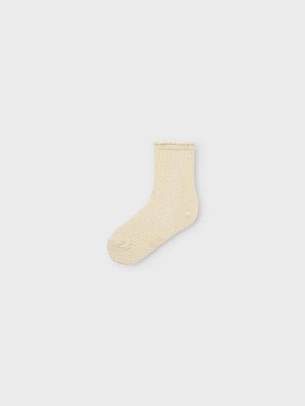 Lil Atelier - Knie Socken - Beige