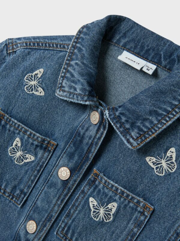 Name It - Jeansjacke - Butterfly – Bild 3