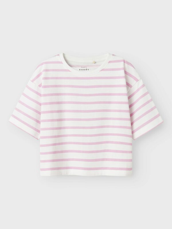 Name It - T-Shirt - Stripe - Rosa