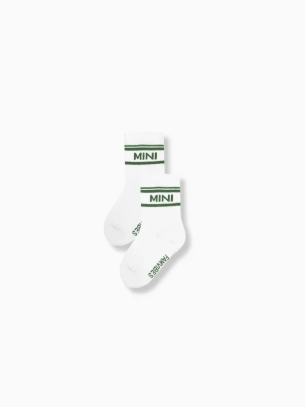 FAMVIBES - Striped MINI Socken - green