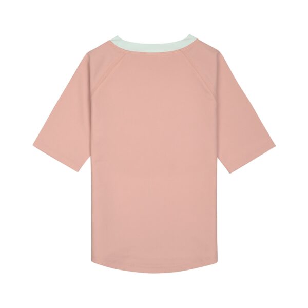 Lässig - UV Shirt Kinder Kurzarm - Wellen, Rosa – Bild 2