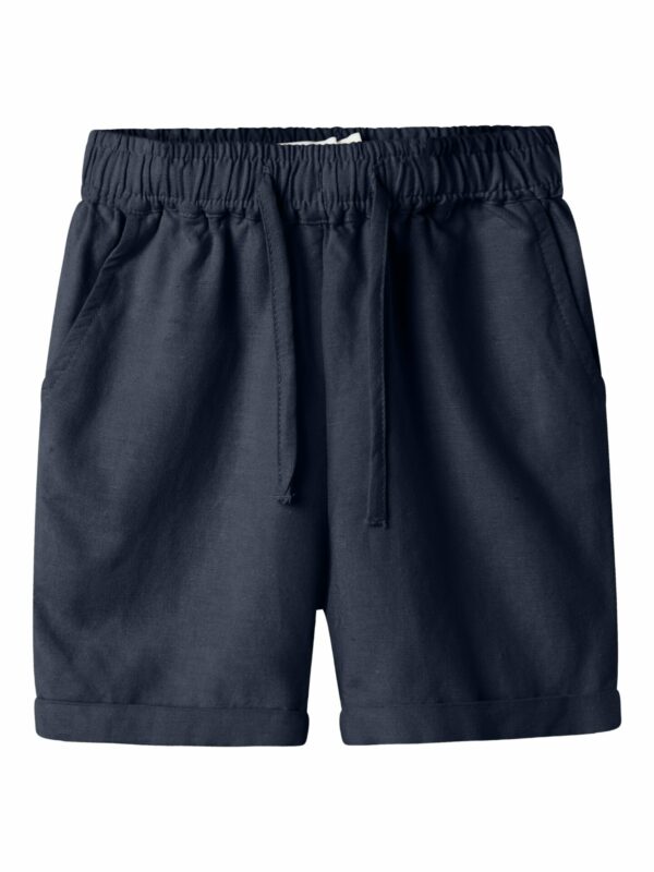 Name It - Leinen Shorts - Navy