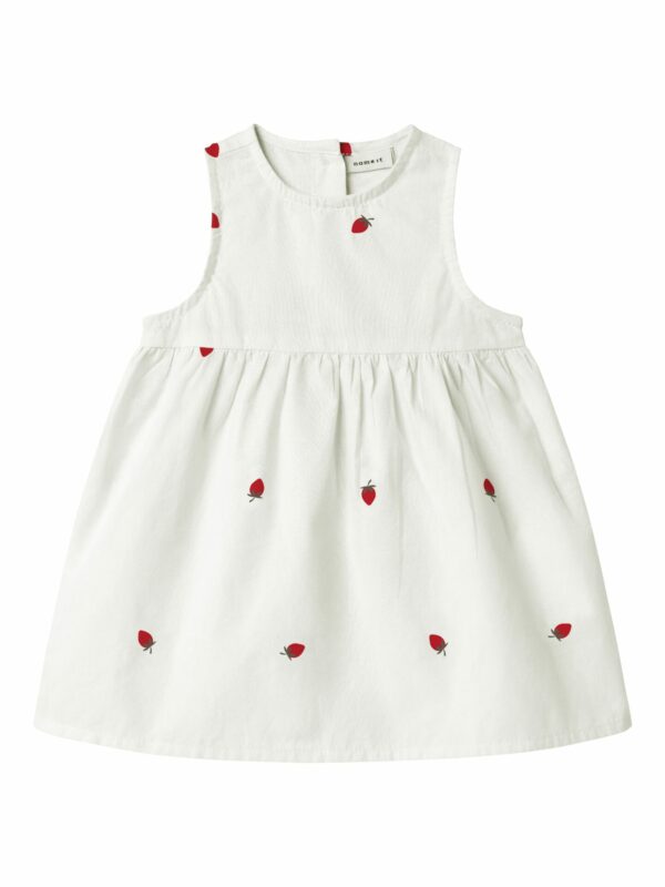 Name It - Kleid - Strawberry/White