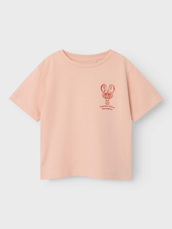 Name It - T-Shirt - Lobster - Peach