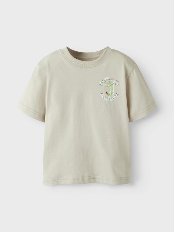 Name It - T-Shirt - Alligator - Beige