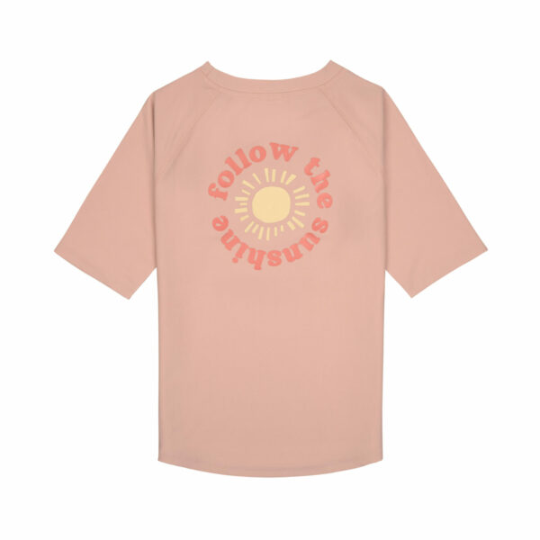 Lässig - UV Shirt Kinder Kurzarm - Sonne, Rosa – Bild 2