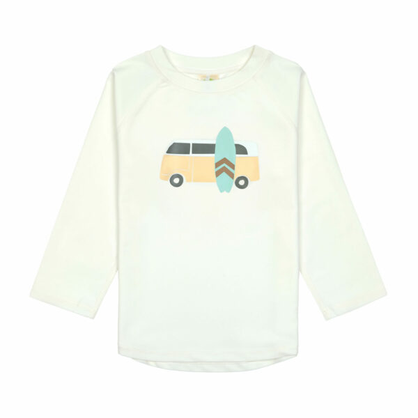 Lässig - UV Shirt Kinder Kurzarm - Surfer Van, Weiß