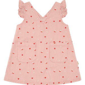 Hust & Claire - Kleid Karoline - Stripe Cherry Heart
