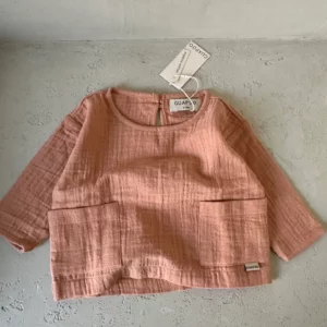 Guapoo - MUSLIN LONGSLEEVE DUSTY CORAL