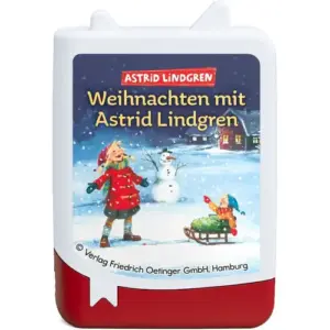 Tonie - Book - Astrid Lindgren - Weihnachten mit Astrid Lindgren - Die schönsten Geschichten von Pippi Langstrumpf, Michel, Madita, den Kindern aus Bullerbü u. a.