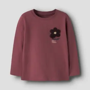 Name It - Langarmshirt - Flower - ver. Farben