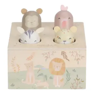 Little Dutch - Safari Friends - Pop-up aus Holz