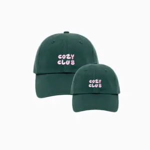 FAMVIBES - COZY CLUB Cap Unisex Adult - green