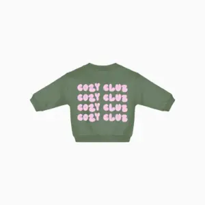 FAMVIBES - COZY CLUB Sweatshirt Baby/Kids