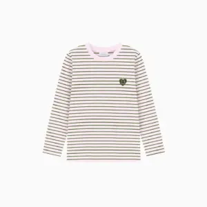 FAMVIBES - LONGSLEEVE striped Unisex Adult - rosa