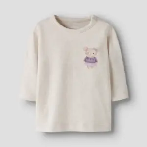 Name it - Langarmshirt - Maus - Mini - ver. Farben